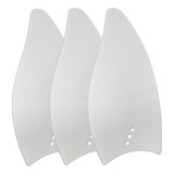 Jogo De 3 Pás Folha Modelo Ventilador Teto Transparente