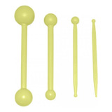 Jogo De 4 Estecas Boleadoras N 2 Para Massas Bluestar