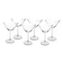 Jogo De 6 Tacas Para Martini Bohemia Gastro Em Cristal 280ml