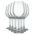 Jogo De 6 Taças Para Vinho Agua Vidro Amber 460ml Pasabahce Cor Transparente