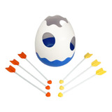Jogo De Arremesso Brinquedo De Arremesso Interativo Azul