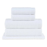 Jogo De Banho Buddemeyer Gigante Dual Air 5pçs 90x150 Cor Branco Liso