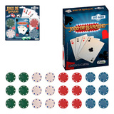 Jogo De Baralho Com Fichas Cartas Pocker Tranca Idioma Baralho Com Ficha