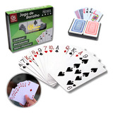 Jogo De Baralho Sq 2 Conjuntos 108 Cartas À Prova D água