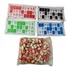 Jogo De Bingo 90 Pedras De Madeira E 48 Cartelas Numeradas  