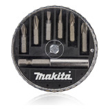 Jogo De Bits De 25 Mm Com 7 Peças D 73271 Makita