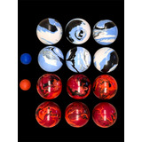 Jogo De Bocha Mundial C 12 Bolas 950g 107mm Extra Nylon