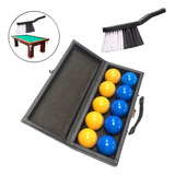 Jogo De Bolas Bola De Sinuca Bilhar Mata Mata 54 Mm Estojo