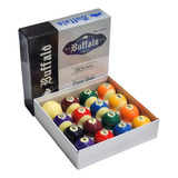 Jogo De Bolas De Bilhar Sinuca Buffalo Faixada 50mm