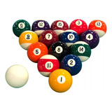 Jogo De Bolas Numeradas P Sinuca bilhar 54mm