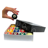 Jogo De Bolas Profissional Infantil 38mm Para Bilhar Sinuca