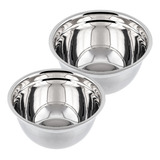 Jogo De Bowls De Aço Inox 26 E 30cm Weck