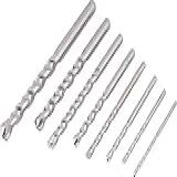 Jogo De Brocas Para Concreto Com Ponta De Metal Duro Videa 3 Mm A 12 Mm Com 8 Peças Vonder VDO1804