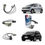 Jogo De Cabos Velas Vw Crossfox Fox Gol G5 1 0 1 6 Perfect