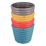 Jogo De Cachepos vasos Tramontina Mimmo 1 7l 4pcs
