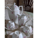 Jogo De Café Porcelana Antigo Schmidt