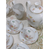 Jogo De Café Porcelana Schmidt Antigo