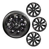 Jogo De Calota Aro 14 Esportiva Renault Clio Sandero Logan