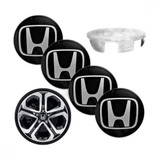 Jogo De Calota Tampa Centro Roda Honda New Civic Crv Hrv