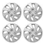 Jogo De Calotas Aro 14 Chevrolet Onix prisma 2014 16