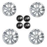 Jogo De Calotas Hyundai Hb20 Aro 14 Hatch sedan 16 18 Cb4003