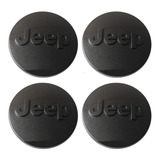 Jogo De Calotas Tampa Centro Roda Jeep Compass 2016 2017 18