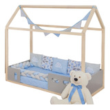 Jogo De Cama Para Quarto Kids Montessoriano Coleção Nuvem