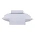 Jogo De Cama Solteiro 180 Fios Buddemeyer Basic Percalle 3pç Cor Prata Desenho Do Tecido Lisa