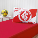 Jogo De Cama Solteiro 2 Pçs Clubes De Futebol