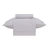 Jogo De Cama Solteiro Percal 180 Fios Buddemeyer Basic Percalle 100 Algodão Penteado Bege 3 Peças