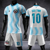 Jogo De Camisa Short Fardamento Uniforme Futebol Kit 14pc