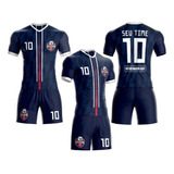 Jogo De Camisa Short Fardamento Uniforme Futebol Kit 15pc