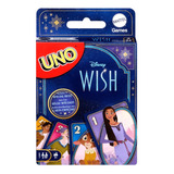 Jogo De Carta Infantil Uno Disney Wish Mattel Novidade