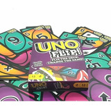 Jogo De Cartas Baralho Uno Flip! Mattel Games Original