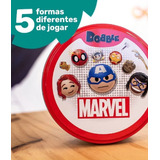 Jogo De Cartas Dobble Marvel 2 8 Jogadores Dob019  Galápagos