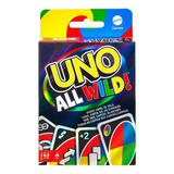 Jogo De Cartas Uno All Wild Mattel