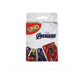 Jogo De Cartas Uno Avengers Com 112 Cartas 