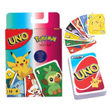 Jogo De Cartas Uno Edição Especial Pokémon Importado