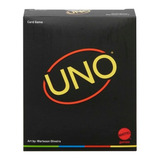 Jogo De Cartas Uno Minimalista Mattel Original Card Game