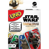 Jogo De Cartas Uno Star Wars The Mandalorian Original Mattel