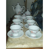 Jogo De Chá De Porcelana