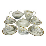 Jogo De Cha Porcelana