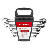 Jogo De Chave Combinada Com Catraca 8 A 19mm Gedore Red