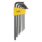 Jogo De Chaves Allen Abauladas 1 5 A 6 Mm Com 7 P Vonder