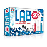 Jogo De Ciências Lab 80 Com Kit De Experiências Estrela
