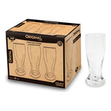 Jogo De Copo 6 Peças Cerveja Beer 200ml Taça Tulipa Chopp Cor Vidro