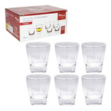 Jogo De Copo De Vidro Dose shot Taban C 6 Pcs 55ml Na Caixa