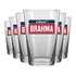 Jogo De Copos Caldereta Brahma 350ml Nadir 6 Peças - Incolor