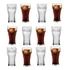 Jogo De Copos Contour Coca-cola 470ml Com 12 Peças