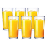 Jogo De Copos Longo Drink Água Suco Multiuso 255ml 6 Peças